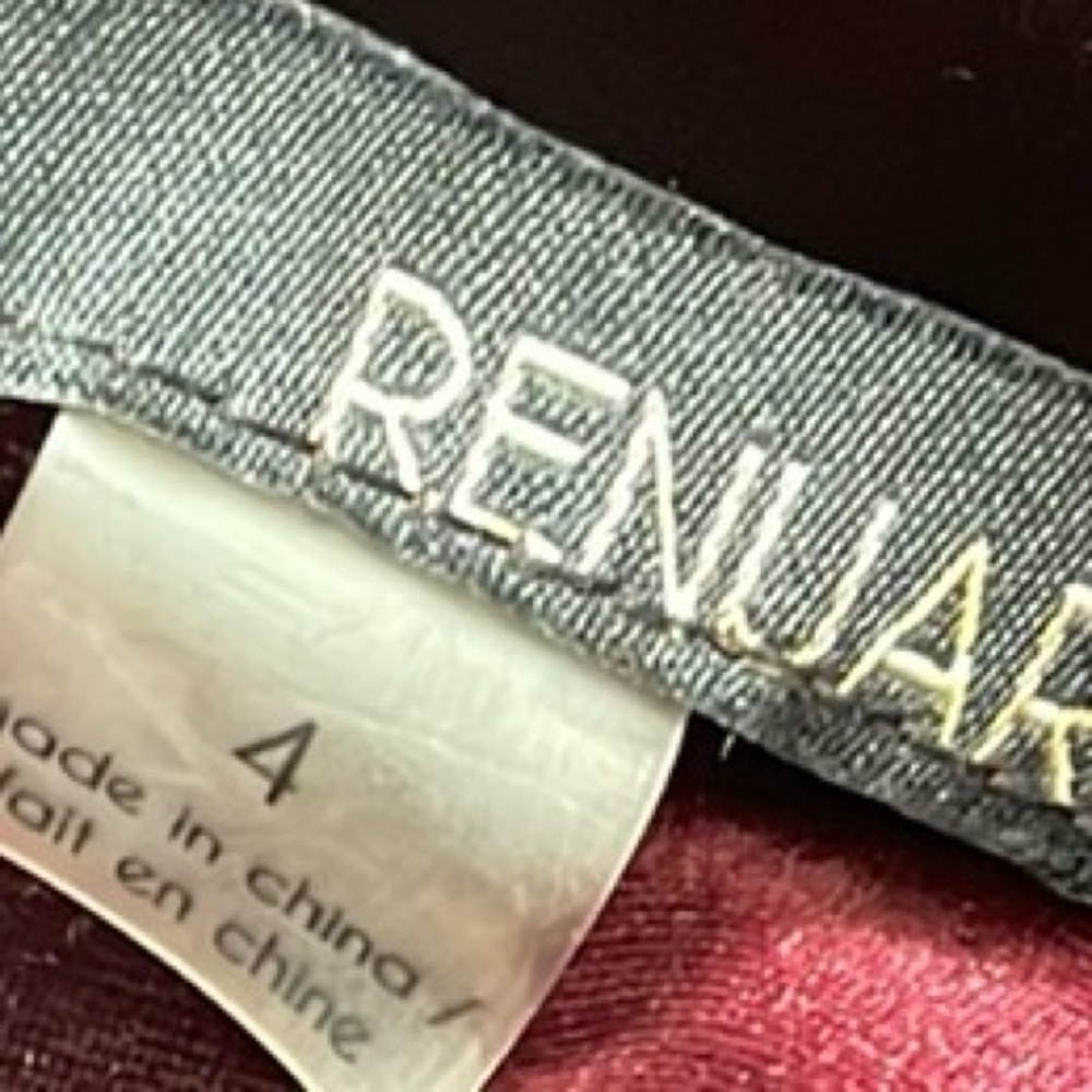 Renuar Burgundy Blazer - Picture 7 of 7